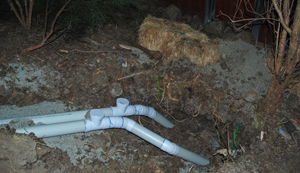 Drainage connections 45 DSC_0846