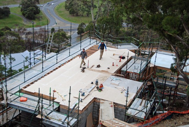 Flooring upper floor far along Day 62 67 DSC_0839